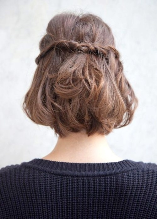 Braided Short Haircuts