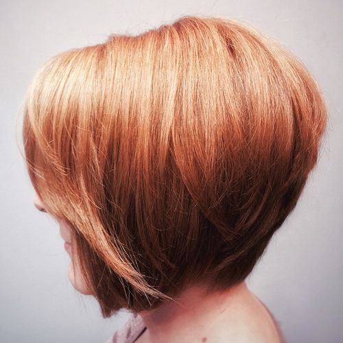 Sunny-kissed Inverted Bob