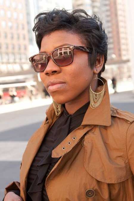 Stylish Short Haircuts for Black Women