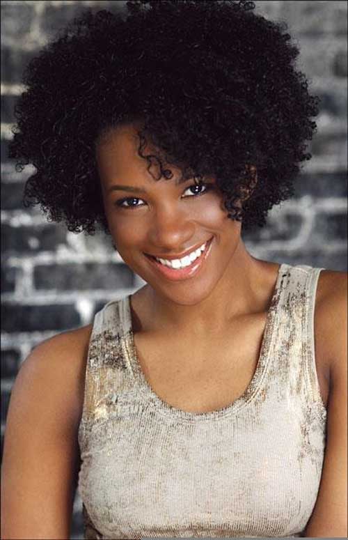 2015 Short Curly Hairstyles for Black Women