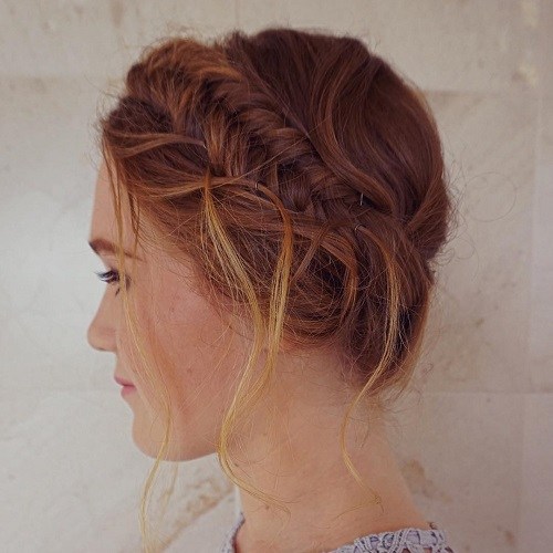 20 Elegant Ways to Have Milkmaid Hairstyles