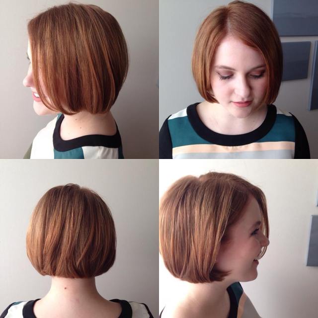 40 Most Flattering Bob Hairstyles for Round Faces 