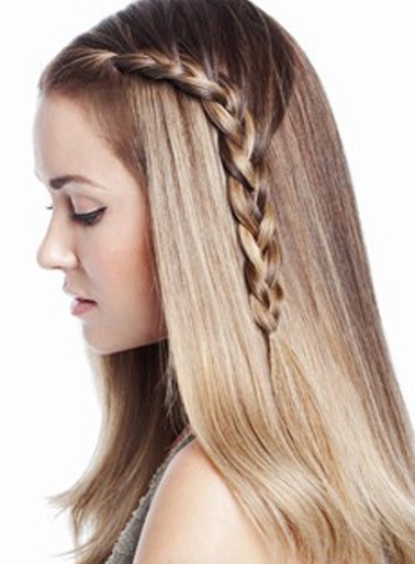 Cute One Sided Braid