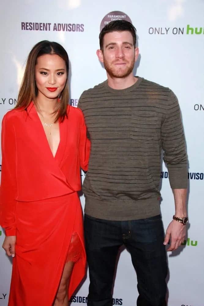 Bryan Greenberg went with a slick side-parted fade hairstyle to match his casual outfit at the "Resident Advisors" Premiere at the Paramount Studios on March 31, 2015 in Los Angeles, CA.