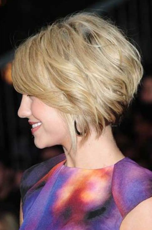 Layered Bob Haircut for Short Thick Hair