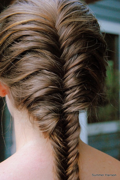 Beautiful French Fishtail Braid for Long Hair