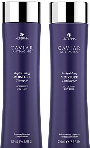 CAVIAR Anti-Aging Replenishing Moisture Shampoo and Conditioner Set, 8.5-Ounce (Packaging May Vary)