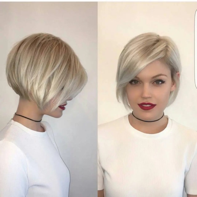 40 Most Flattering Bob Hairstyles for Round Faces