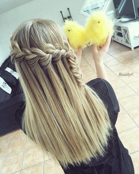 Amazing, Cute Braid Hairstyle - Straight Long Hair Ideas for Girls