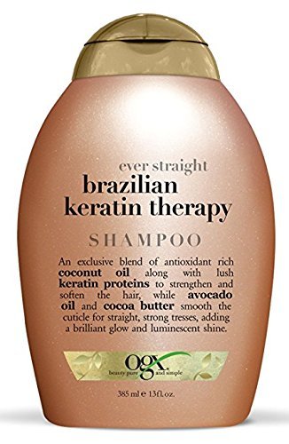 OGX Brazilian Keratin Therapy Shampoo 385 ml (3 Pack Shampoo)