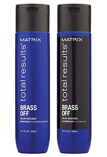 Matrix Total Results BRASS OFF Shampoo and Conditioner (10.1 Oz Each)