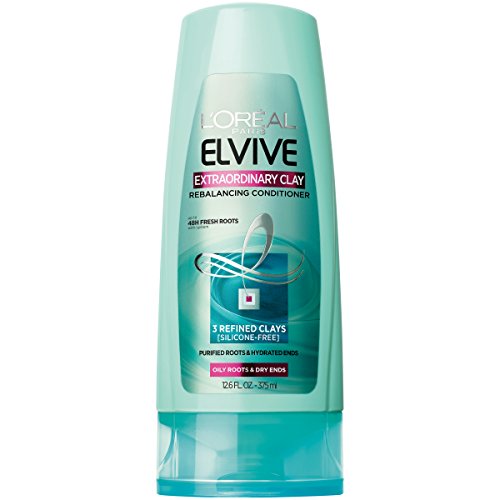 L'OrÃ©al Paris Elvive Extraordinary Clay Rebalancing Conditioner, 12.6 fl. oz. (Packaging May Vary)