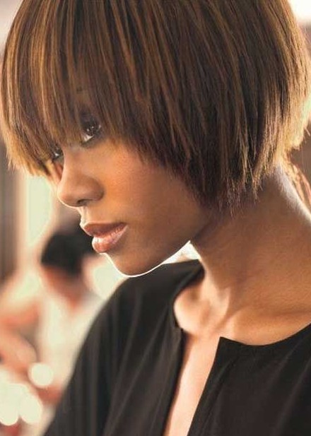 Cute Short Haircut for Black Women