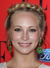 Candice Accola Cute Heidi Braided Updo 2013