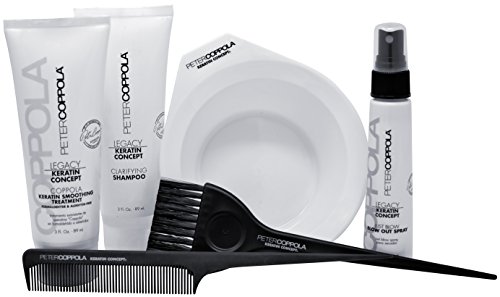 Peter coppola keratin hair treatment kit.