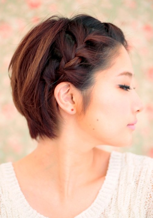 Braided Short Haircuts