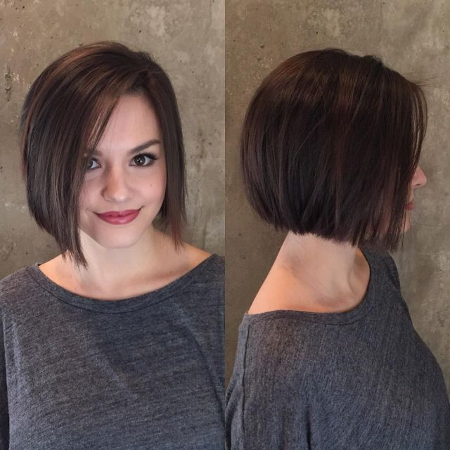 40 Most Flattering Bob Hairstyles for Round Faces