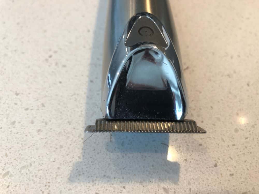 Teeth of the Wahl beard trimmer