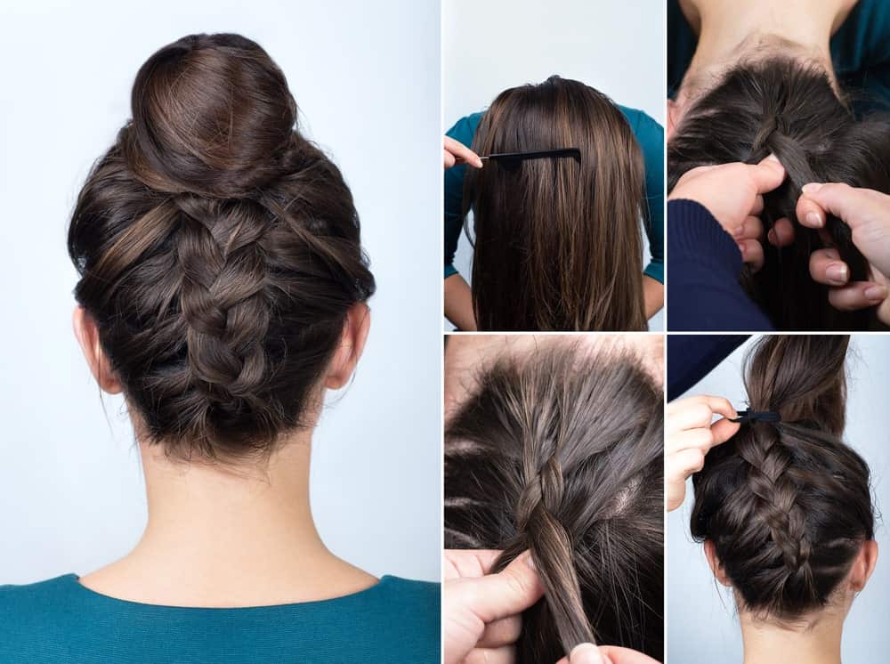 Reverse Upside Down French Braid Tutorial