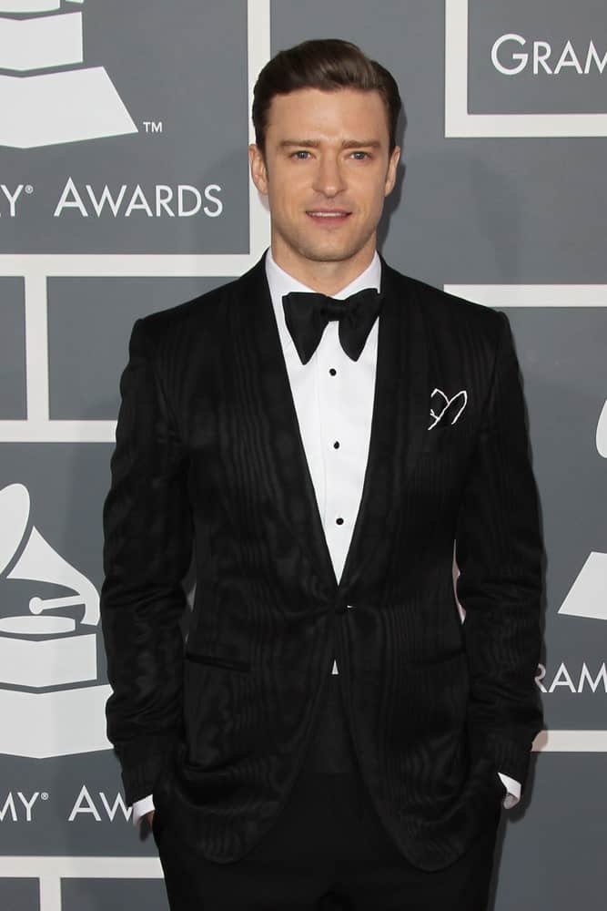 Justin Timberlake looked so classy and confident with his polished pompadour hairstyle paired with a smooth clean shave at the 55th Annual Grammy Awards last February 10, 2013.