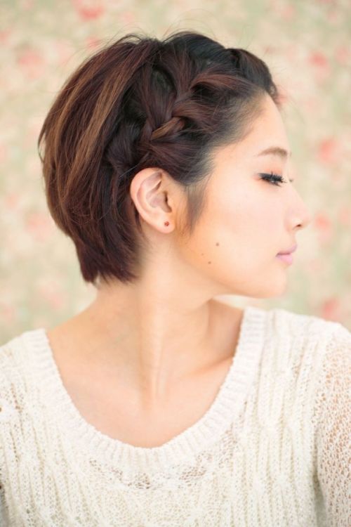 22 Super Cute Braided Short Haircuts