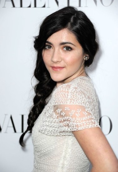 Isabelle Fuhrman Long Braided Hairstyle