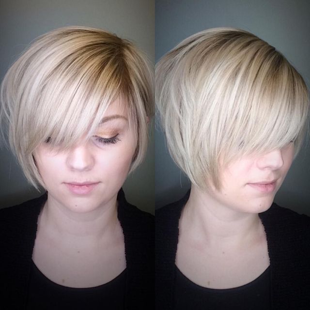 40 Most Flattering Bob Hairstyles for Round Faces