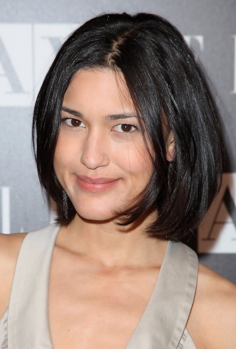 Cute Short Black Bob Haircut for Asian Girls - Julia Jones Hairstyles