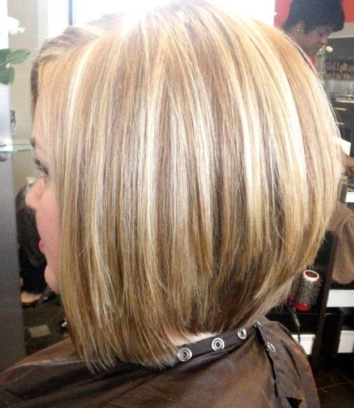 Layered A-line Bob Haircut for Women