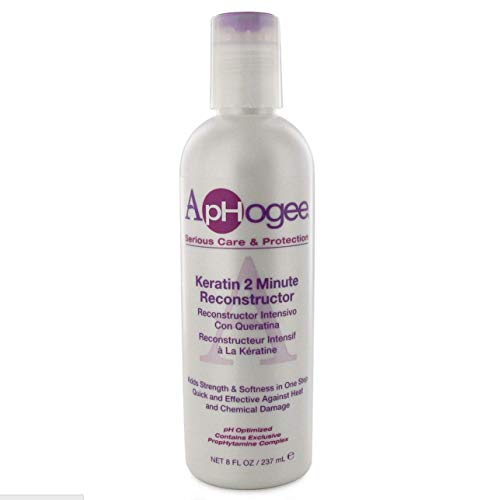 Aphogee Keratin 2 Minute Reconstructor, 8 oz ( Pack of 6)