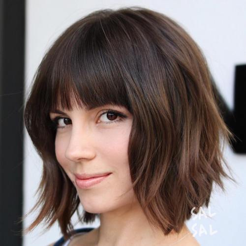 22 Chic Bob Hairstyles with Bangs We Love