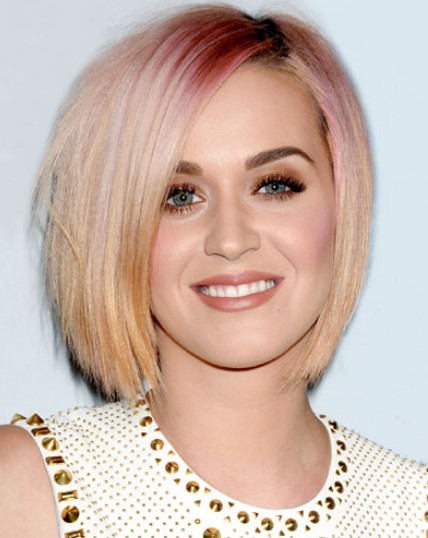 Katy Perry's reverse ombre bob