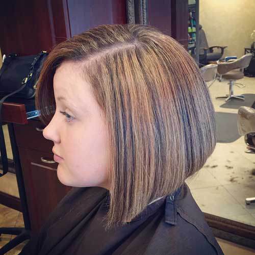 Blonde Bob with Black Highlights