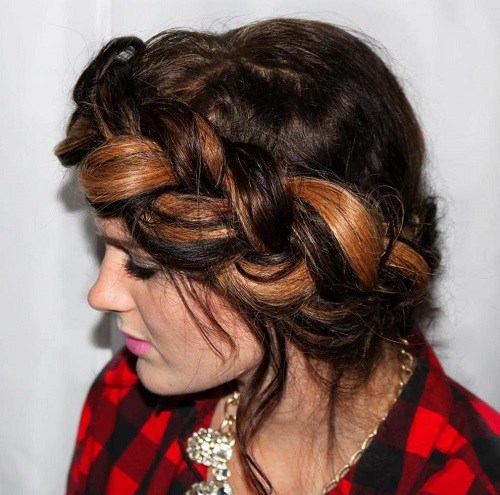 20 Lovely Milkmaid Braid Hairstyle Designs