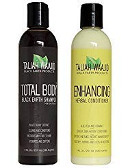 Taliah Waajid Total Body Black Earth Shampoo & Herbal Conditioner