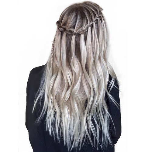 20 Ultra-pretty Waterfall Hairstyles