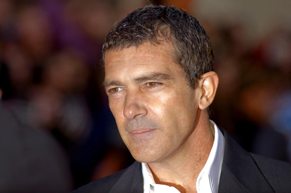 Antonio Banderas at the 12th Malaga Film Festival at the Cervantes Theater on March 15, 2009 in Malaga, Spain.