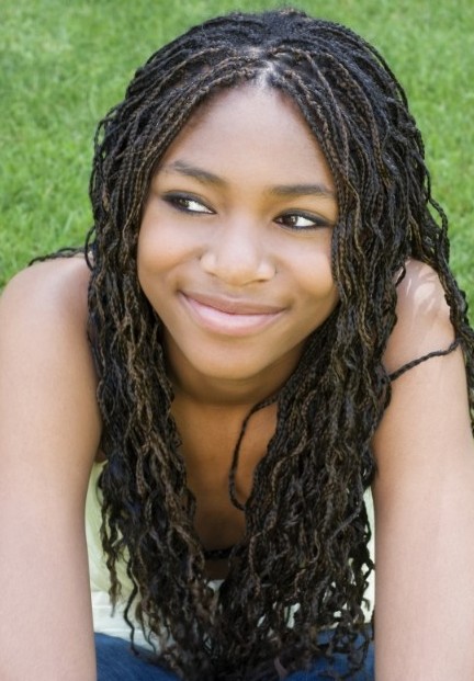 Cute Girl with Dreadlocks Hairstyles