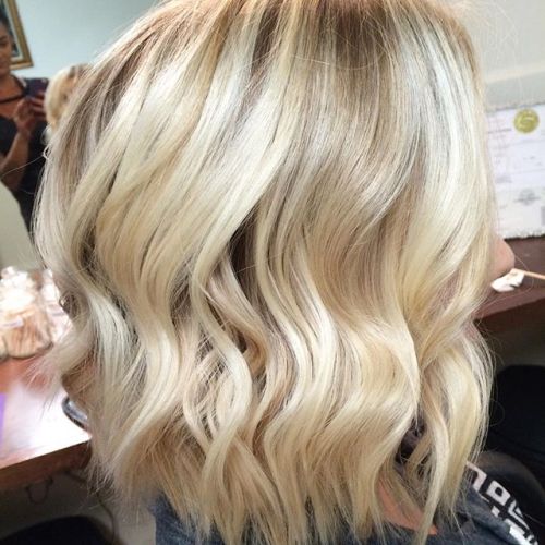 Textured Medium Bob Hairstyle