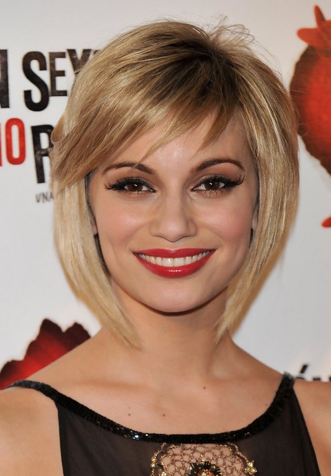 Short Blonde Textured Bob Hairstyle - Popular Short Haircuts 2014 - Norma Ruiz Hairstyles