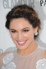 Kelly Brook Braided Updo 2013