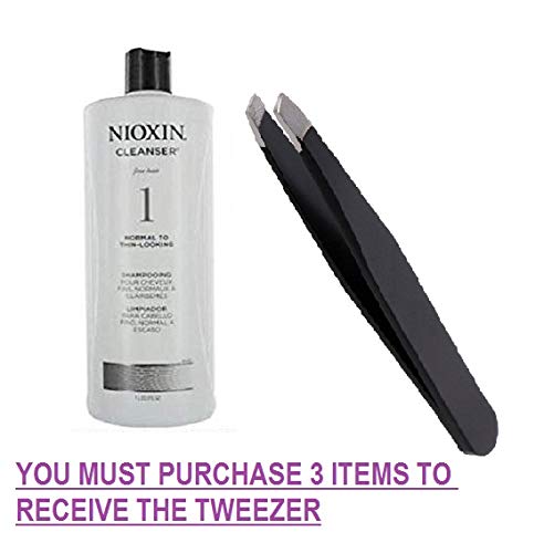 System 1 Cleanser Shampoo 33.8oz +FREE PROFESSIONAL TWEEZER