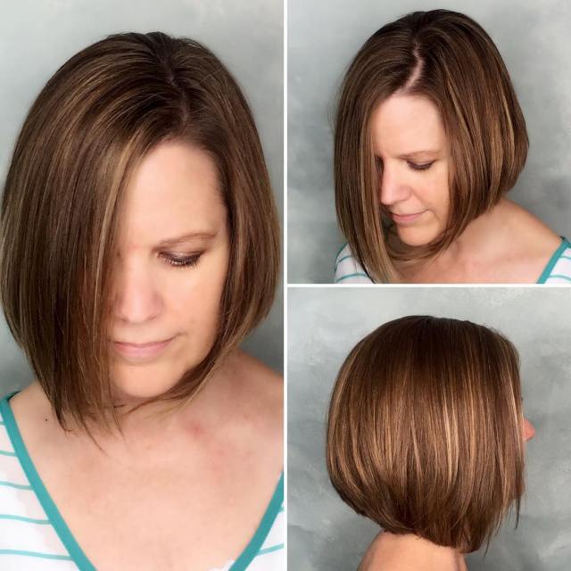 40 Most Flattering Bob Hairstyles for Round Faces