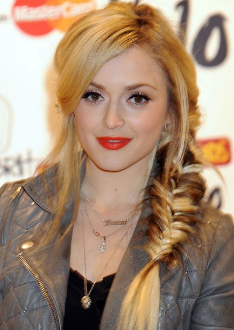 Prom Hair Ideas: Side Fishtail French Braid for Prom