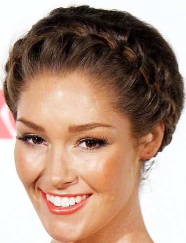 Trendy Braided Updo 2013