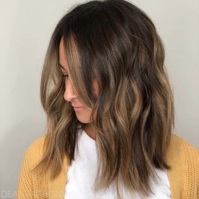 9 Lovely Lob Haircuts with Balayage