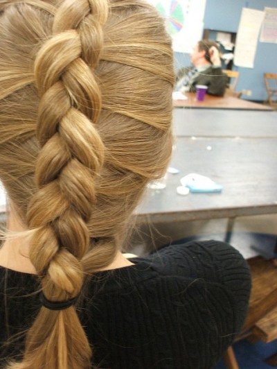 Inside Out French Braids