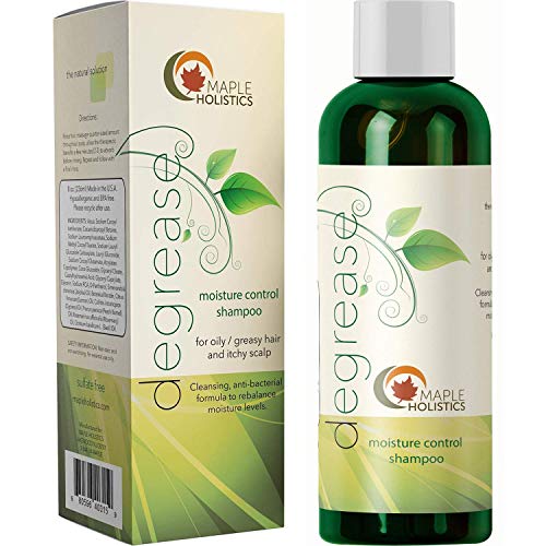 Shampoo for Oily Hair & Oily Scalp - Natural Dandruff Treatment for Women & Men - Hair Loss Products - Hair Strengthener - Itchy Scalp Treatment - Beautiful Hair Care - Clarifying Shampoo Sulfate Free