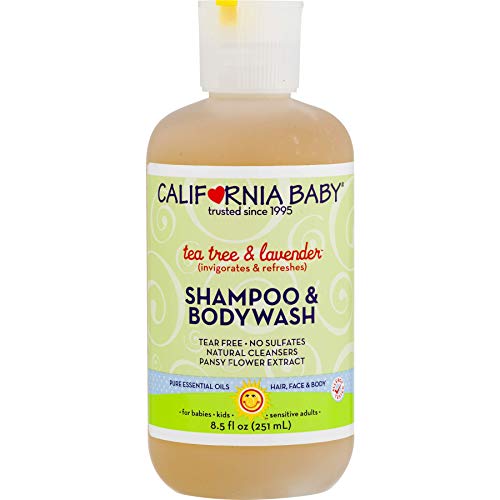 California Baby Tea Tree and Lavender Shampoo & Bodywash - 8.5 oz