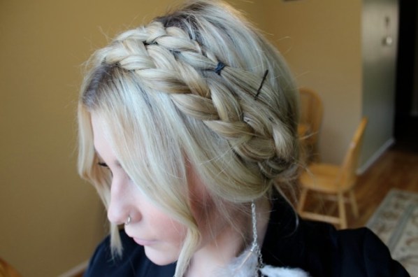 Cute Milkmaid Braids for Girls